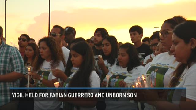 Vigil held in Bryan for Fabian Guerrero and unborn son